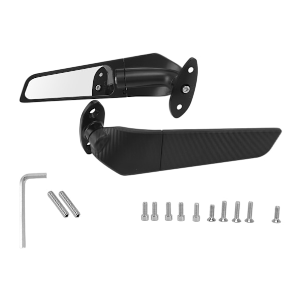 Motorcykel backspegel ersättning för ZX6R NINJA 650 400 250 300 - 2-delars set - Perfekt