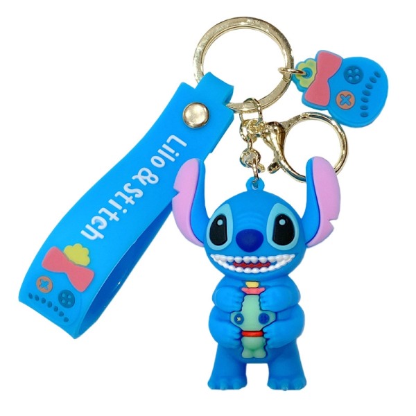 Anime Disney Stitch nøglering Novel Stitch Embrace Baby Doll Key - Perfet A1