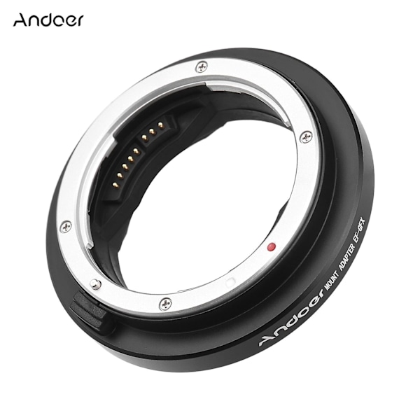 andoer EF-GFX kameraobjektivadapterring autofokus erstatning, egnet for Canon EF-festeobjektiv til Fuji GF-Perfet