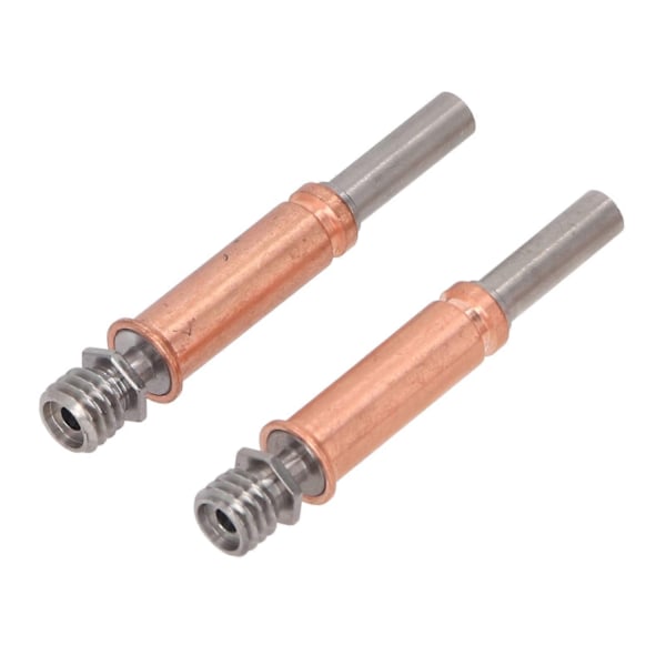 2 st Bimetall Heatbreak Ti Legering Kopparlegering Värmebeständig Stark Värmeisolering 3D-skrivare Heatbreak Kompatibel med Kobra 3-Perfet