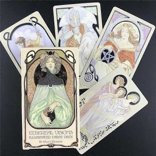 Ethereal Visions: En Upplyst Tarotkortlek - Perfekt