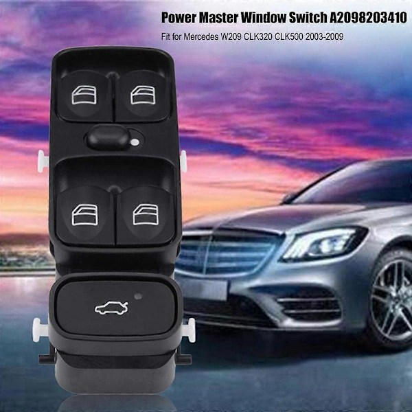 Vindusbryter for strømkontroll Kompatibel med C CLASS W203 C180 C200 C220-Perfekt