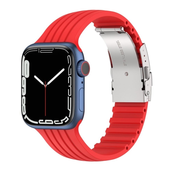 Watch för Apple Watch 7 SE 6 5 4 3 2 RÖD 38/40/41MM - Perfet red 38/40/41MM-38/40/41MM
