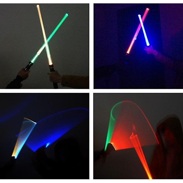 Lasermiekka Valomiekka Kaksoismiekka Katana Lahja Pojalle - Täydellinen