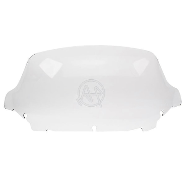 3 farger ABS Plast Motorsykkel 10\" Vindskjerm Kåpe Kompatibel med Harley Touring Electra Street Glide 2014-2019 2018-Perfekt Clear