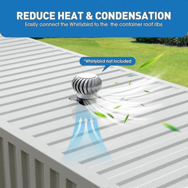 Ventilationsadapter för containertak Högpresterande tillbehör Kraftig - Perfekt