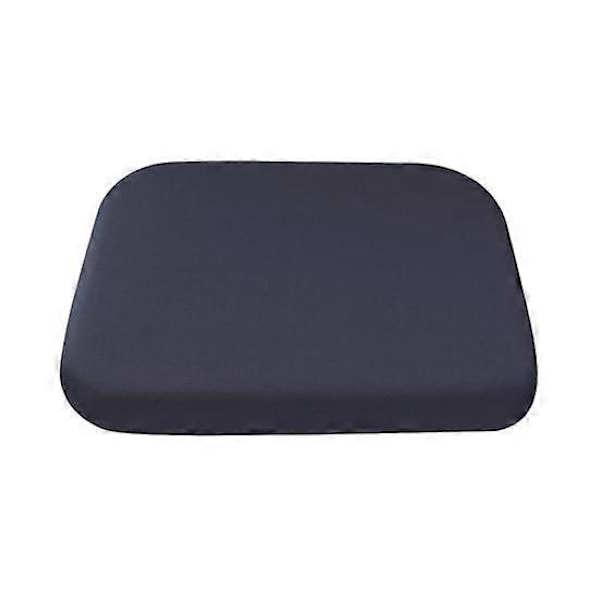Sittdyna i Memory Foam med Band, Långsam Återhämtning, Alla Säsonger, Halkfri, Tvättbar - Perfekt dark blue Small