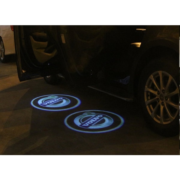 Volvo Led Laser logotyp för dörr C30 C70 S60 V60 V70n XC70 XC90 S80- Perfet