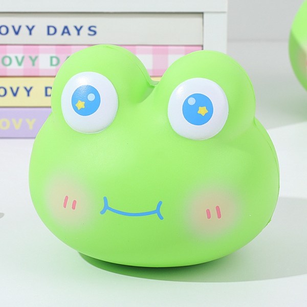 paketti The Frog pehmolelut 3D Squishy Toys Stress relief puristuslelut Fidget Toys lapsille ja aikuisille - Perfet