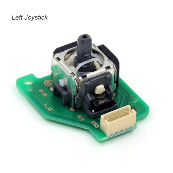 Høyre venstre analog 3d joystick tommelpinne reparasjonssensor modul del med kretskort for Wii U Wiiu Gamepad Controller-Perfet 2 0