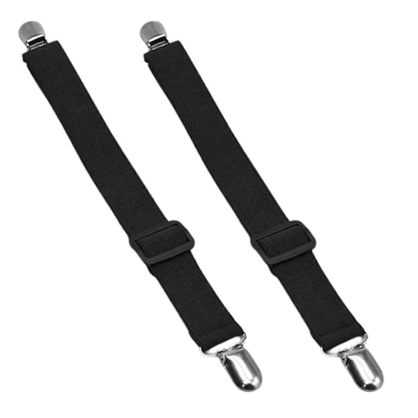 Usynlig strop dugklips fastgørelsesklips justerbar elastisk picnic dugklips - Perfet White