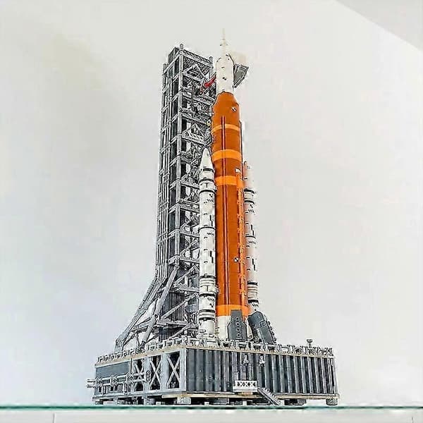 Nya Artemis Space Launch System Rocket Byggklossar Kompatibla 10341 Rymdtekniska klossar Barn Vuxna leksaker-Perfekt
