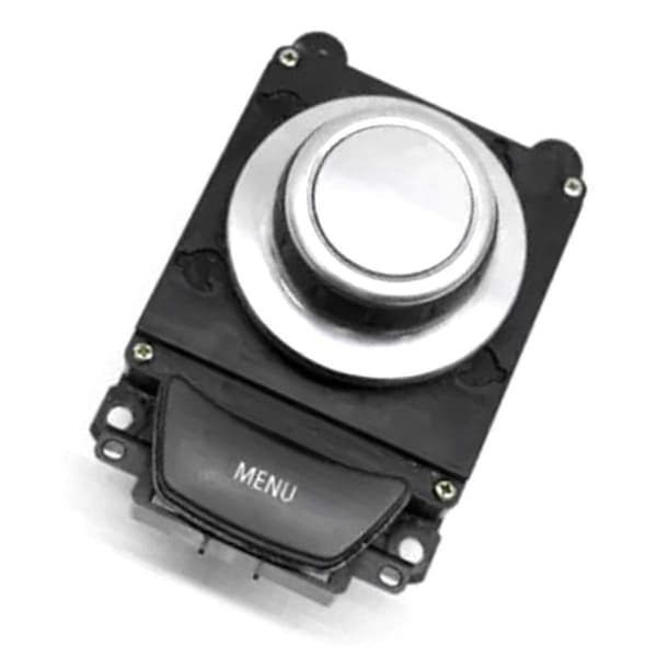 Bil Media Kontrol Vælger Knap IDrive Media Switch Muse Controller Joystick 65829125349 til X5 IDrive E70 X6 E71-Perfekt