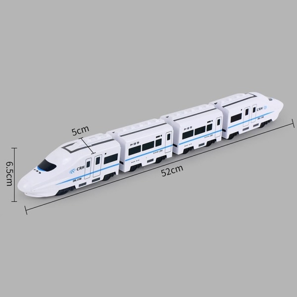 Train Toy High Speed ​​Railway 4 BIL - Perfet 4 car