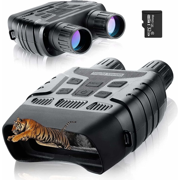 Night vision goggles kikare med LCD-skärm, infraröd (ir) digitalkamera - Perfet