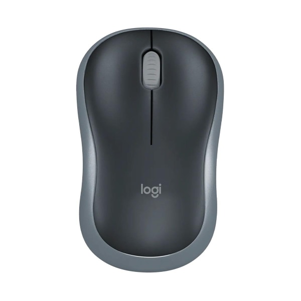 Logitech M185 trådløs mus - grå - perfekt gray