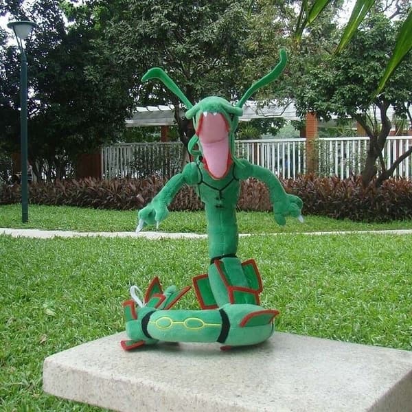 31.5\" Drage Plyslegetøj Mega Rayquaza Blødt Udstoppede Dyr Dol Y - Perfekt