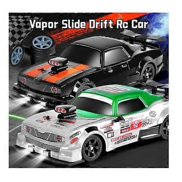 Slidey Boys Vapor Slide Drift RC-bil, 2.4G Hög Hastighet Driftbil, med Svanspray - Perfekt ae86