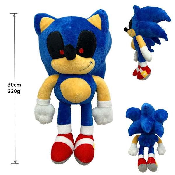 Super Sonic plysjleketøy Q-versjon supermus - Perfet 2
