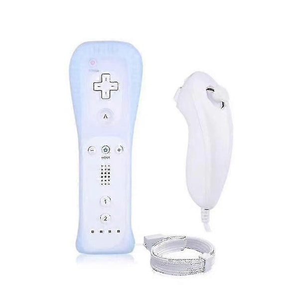Vit Wii-fjärrkontroll för Wii och Wii U-spelkonsoler - Perfekt