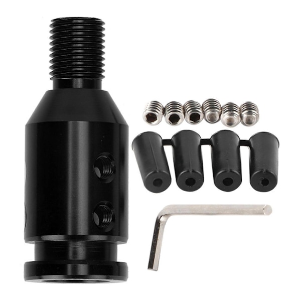 Universal Bil Växelspaksknopp Adapter Kompatibel med Icke-Gängade Växelspakar 12x1.25-Perfekt