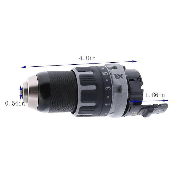 N438742 Borr Växellåda Assy Kompatibel med -DCD792 DCD791 DCD791B DCD792D2 DCD791D2-Perfekt