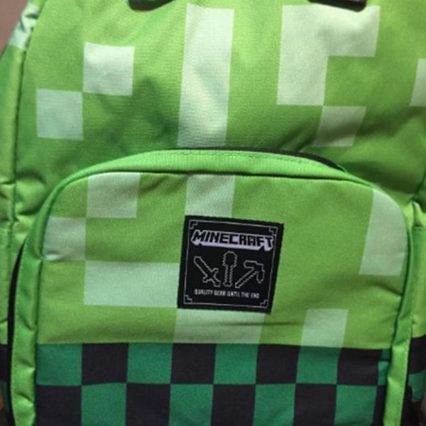 Perfekt Minecraft skolesekk barneskole elev ryggsekk stil 1 - Perfet style 1