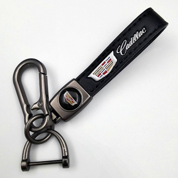 Bil Cykel Nøglering Metal Finish | Robust Nøglering | Nøglering og Krogbeslag - Perfekt Gun Color Hardware Cadillac