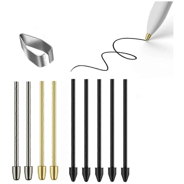 Metallspisser/erstatningstupper kompatible med Remarkable 2, Remarkable penn-tupper kompatible med Marker 1/2 Stylus Marker Pen Plus-Perfet
