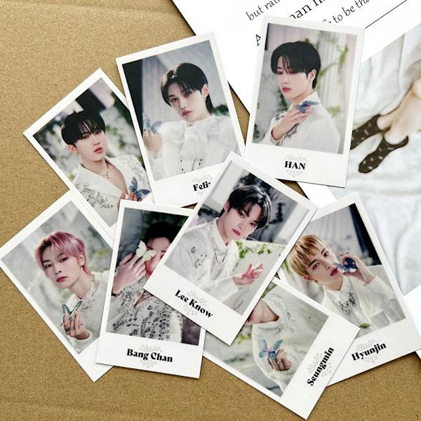 Stray Kids -valokuvakortit HD- printed valokuvakortit LOMO-kortit faneille - Perfet 8PCS