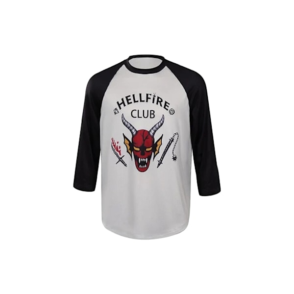 Hellfire Club Eddie unson Tee Herre Æstetisk grafisk Tee Uni - Perfet colour M