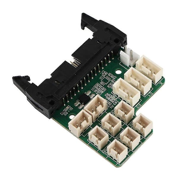 Erstatnings PCB Strømfordelingsplugg Breakout Board Kompatibel med Creality CR-10S Pro-Perfet