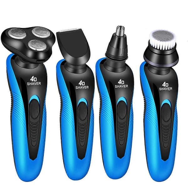 Multifunksjonell Flytende Vask Skjegg Lader Barbermaskin Rotary Shavers-Perfet