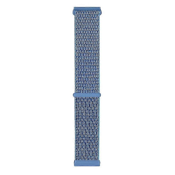 Kompatibel med Fitbit Versa 4/Sense 2 Mjuka Nylon Klockarmband Sport Loop Ersättningsarmband s202412242730-Perfet Cape Blue