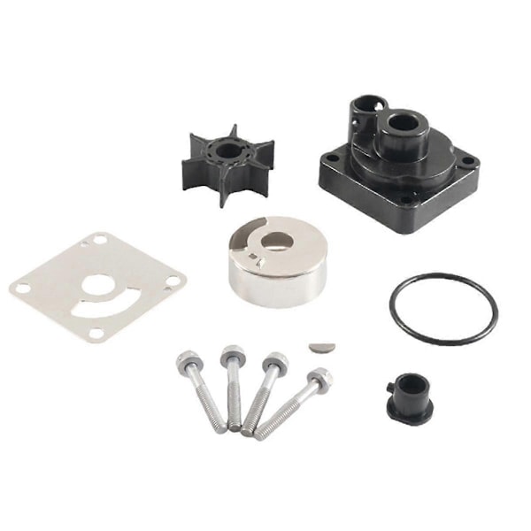 6L2-W0078-00-00 Reparationssats för vattenpumpsimpeller med hus för utombordsmotor, kompatibel med 20hk 25hk 6L2-W0078--Perfet