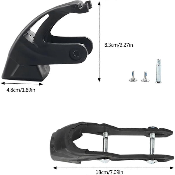 1 x Inline Skate Roller Bromsar Ersättningsbromsar Roller Skate Bromsblock Roller Skate Bromsstopp - Perfekt