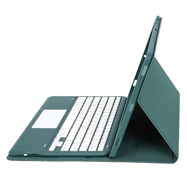 Bluetooth-tangentbord kompatibla med Galaxy Tab S10 FE+-Perfet Dark Green
