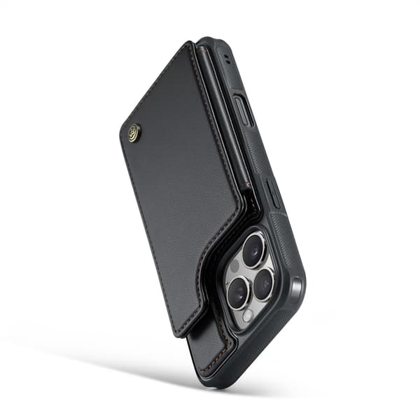 Kääntökotelo iPhone 17:lle, musta