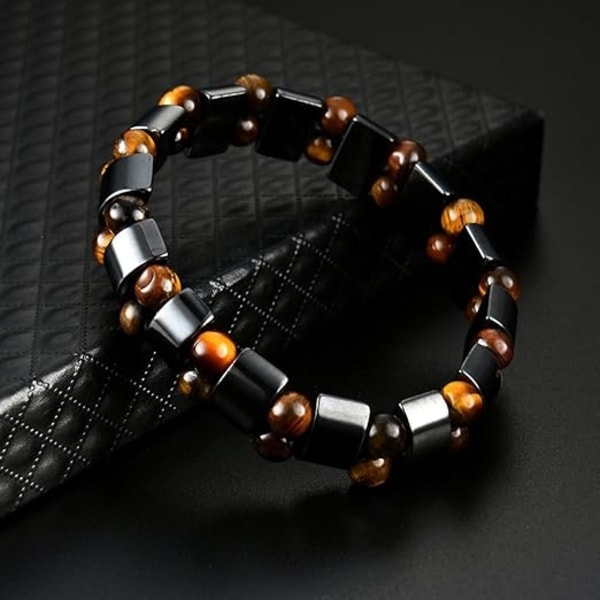 Magnetic Healthcare Armband Unisex Snygg viktminskning Hematit Stone Bantning Hälsosam armband Smycken- Perfet