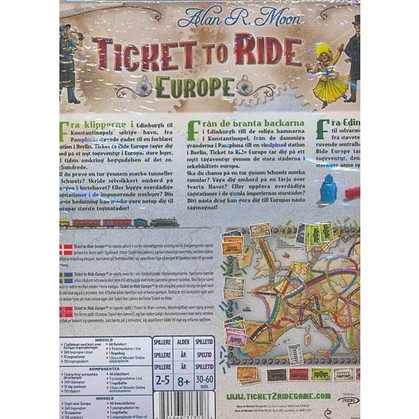 Perfekt Ticket To Ride Europe - Perfet