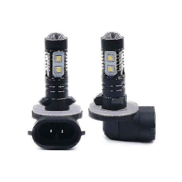 881 886 889 894 896 898 LED Tåkelys Pærer Kit 50w 1600lm 6000k Hvit-Perfet