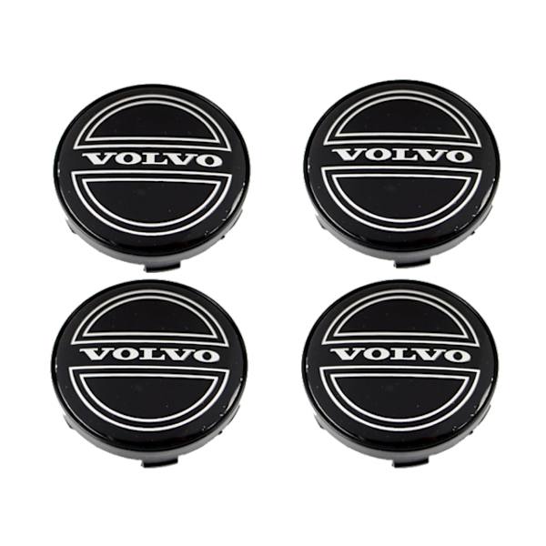 Volvo navkapslar, 60 mm, för 57 mm hål, 4-pack 50