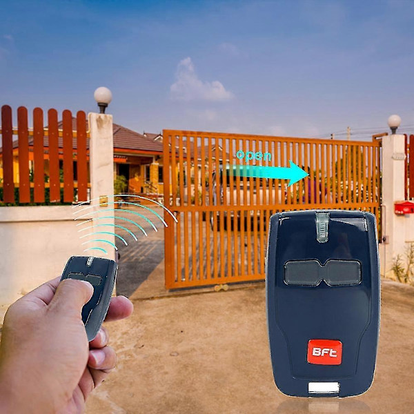 BFT 433,92MHz Port & Garageport Transmitter Fjernbetjening Nøgle Fob Klon Kopi Nøgle-Perfet two button
