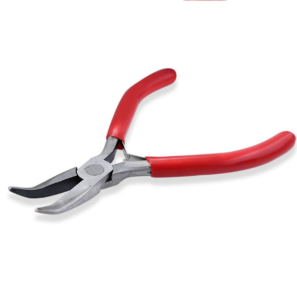 3 kpl set Professional 6 in 1 -lukituspihdit Nylon Pihdit Kaarevat kärkipihdit korujen valmistukseen