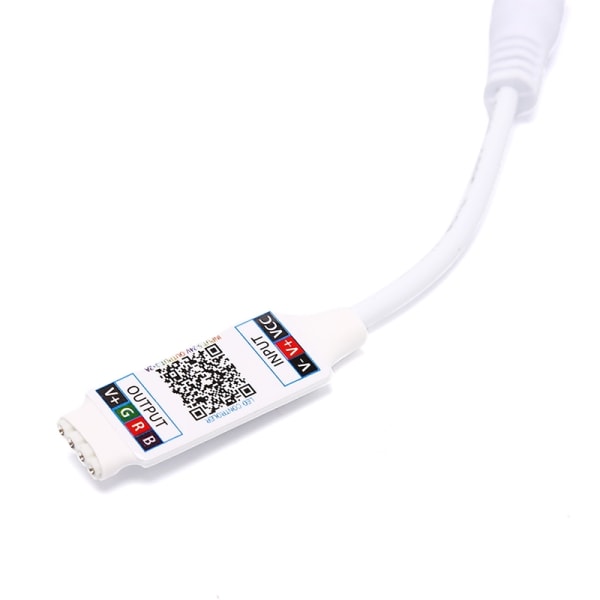 Wifi Bluetooth-kontroller DC 24V Light Strip-kontroller for RGB - Perfet white