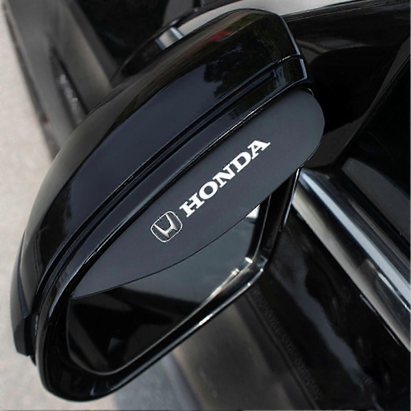 Bil Bakspeil Regnbeskyttelse Vanntett Anti-Regnskjold Universell Passform Forbedret Sikt-Perfekt Honda