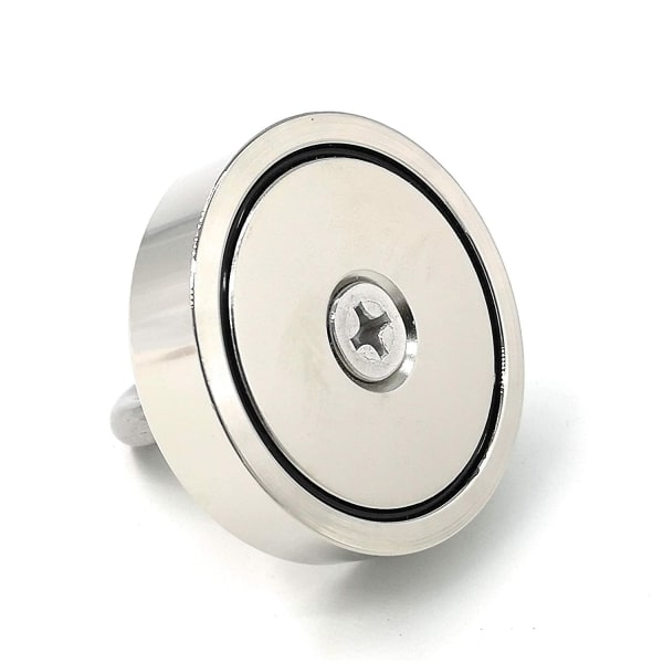 Superstark neodymmagnet 120 kg - starka magneter - perfekt för magnetfiske - 60 mm med neodymögla - Perfet