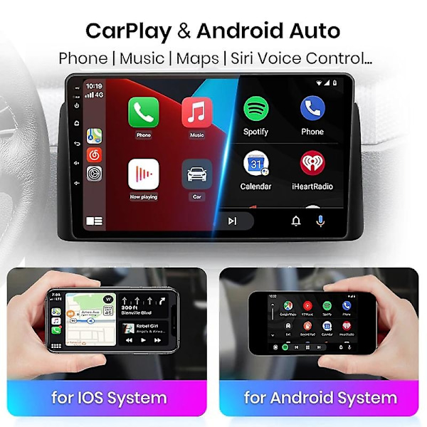 Android GPS-bilradio for SEAT Ibiza 6J IV 4 2008 - 2015 Stereo Multimedia Video Player DSP CarPlay-Perfet Wifi 4Core 2+32 with carplay