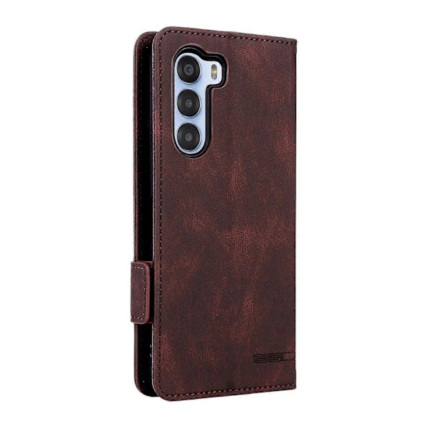 Lær Telefondeksel Kompatibelt med ZTE Nubia S 5G A403ZT-Perfet Brown