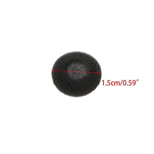 15mm-20mm Erstatnings øreputer Hodetelefonputer Headsettrekk Ermer Prop-Perfet